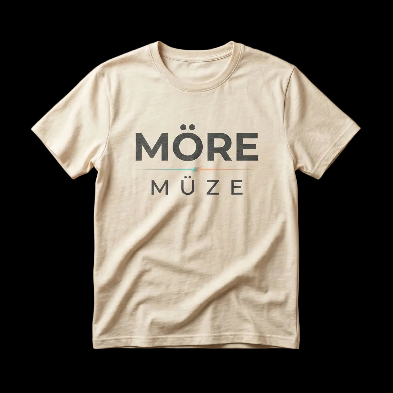 MÖRE MÜZE Beige T-Shirt