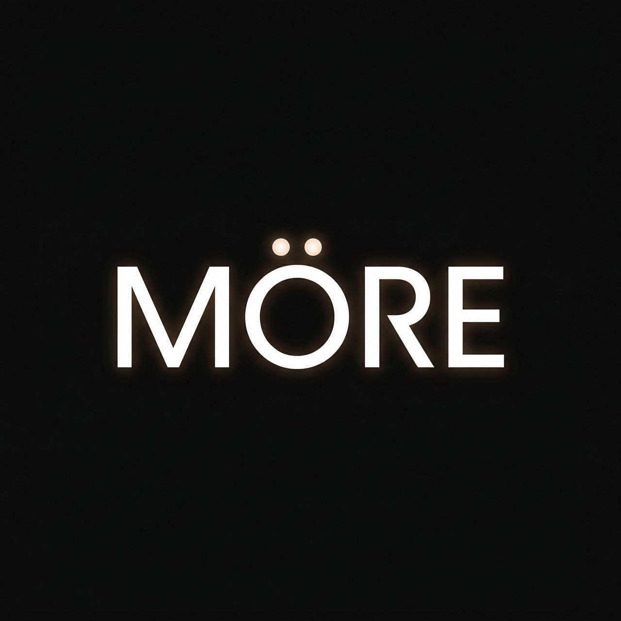 Black MÖRE wordmark on a white background